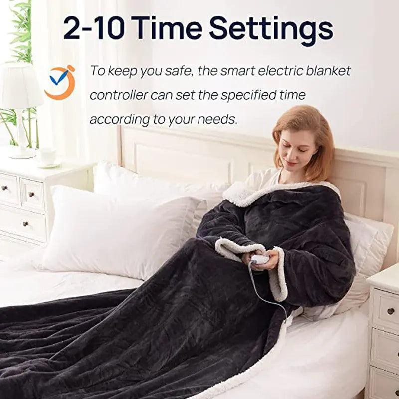 Wearable Electric Heated Blanket Shawl