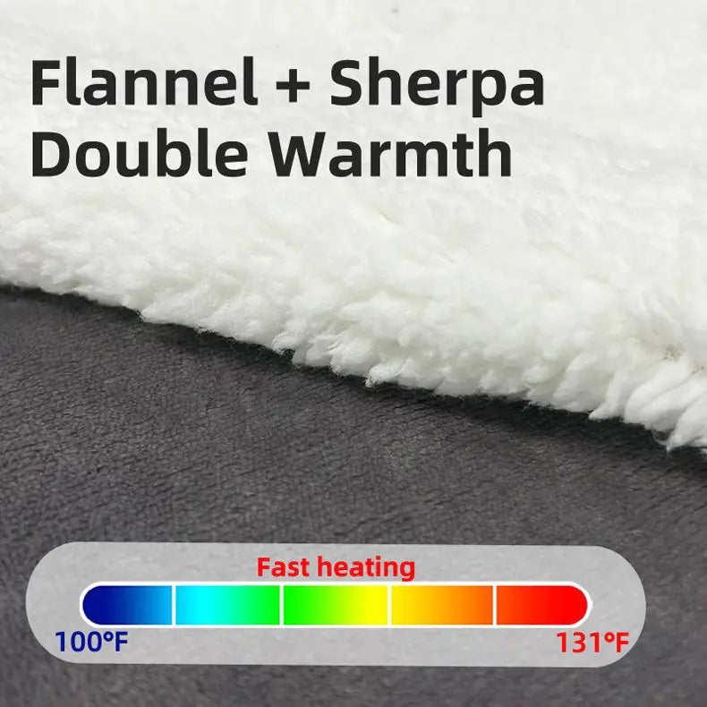 Wearable Electric Heated Blanket Shawl